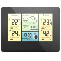 Stație meteorologică Hama WLAN Outdoor Black photo 2