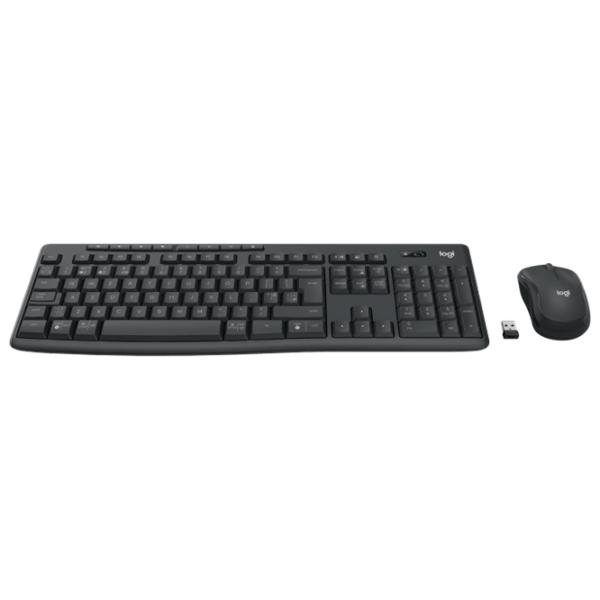 Клавиатура и Мышь Logitech MK370 Беспроводные/ Графитовый photo 2