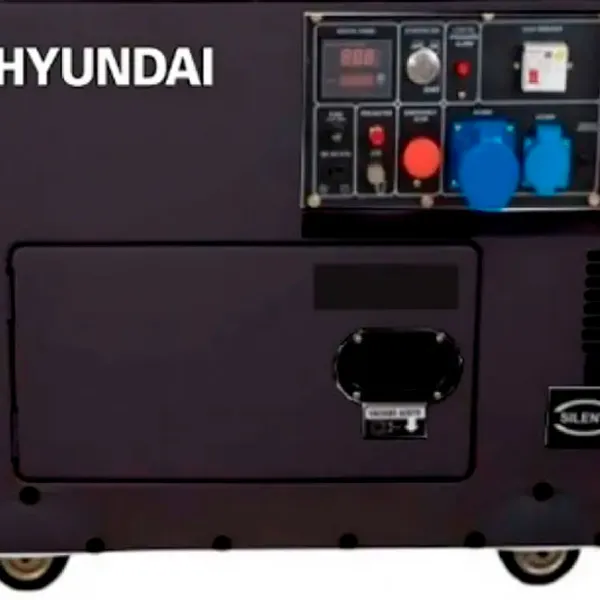 Генератор Hyundai DHY6001SE 230 В Дизель/ 4.6 кВт photo 2