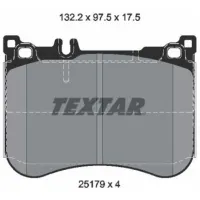 Тормозные колодки Textar 2517903 передние/ дисковые photo 2