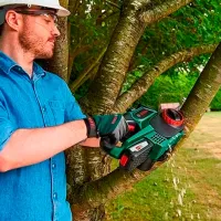 Fierăstrău cu lanț Bosch UniversalChain (06008B8001) Cu acumulator/ Green photo 6