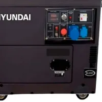 Generator de curent Hyundai DHY8601SE-T 220 / 380 V Motorină / 5.4 kW photo 3