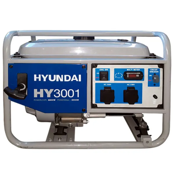 Генератор Hyundai HY3001 230 В Бензин/ 2.8 кВт photo 2 Генератор Hyundai HY3001 230 В Бензин/ 2.8 кВт photo 2