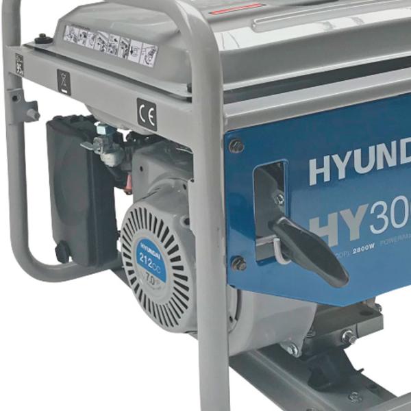 Генератор Hyundai HY3001 230 В Бензин/ 2.8 кВт photo 3 Генератор Hyundai HY3001 230 В Бензин/ 2.8 кВт photo 3