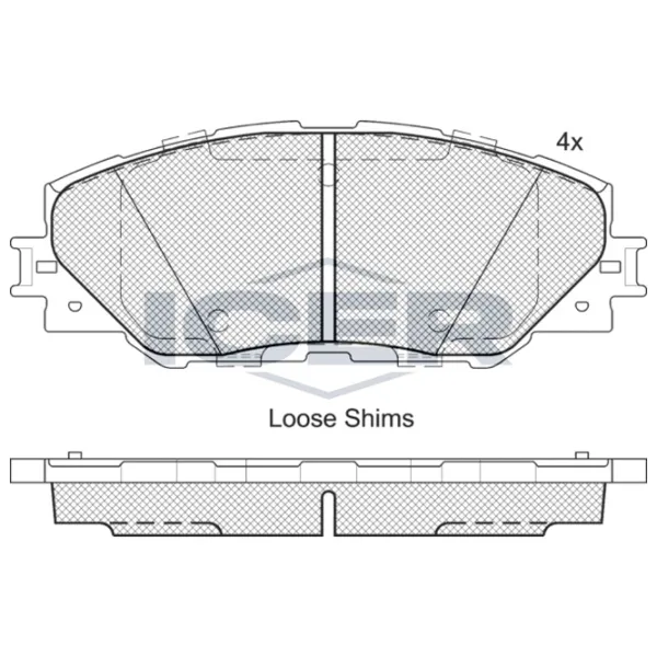 Тормозные колодки Icer 181762 передние/ дисковые photo 2 Тормозные колодки Icer 181762 передние/ дисковые photo 2