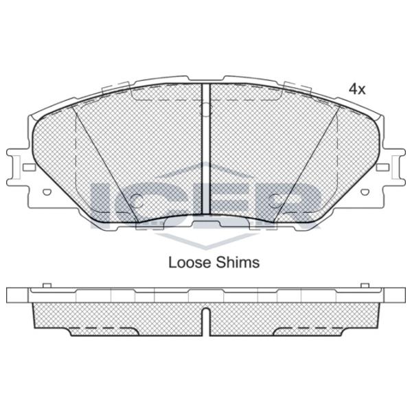 Тормозные колодки Icer 181762 передние/ дисковые photo 2 Тормозные колодки Icer 181762 передние/ дисковые photo 2