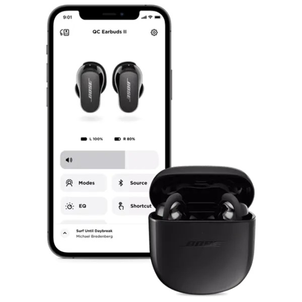Наушники Bose QuietComfort II Черный Беспроводные/ Персональный photo 4 Наушники Bose QuietComfort II Черный Беспроводные/ Персональный photo 4