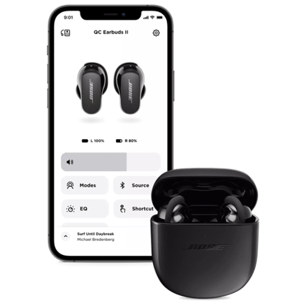 Наушники Bose QuietComfort II Черный Беспроводные/ Персональный photo 4 Наушники Bose QuietComfort II Черный Беспроводные/ Персональный photo 4