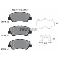 Тормозные колодки Textar 2534801 передние/ дисковые photo 2