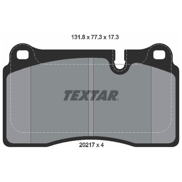 Тормозные колодки Textar 2021701 передние/ дисковые photo 2 Тормозные колодки Textar 2021701 передние/ дисковые photo 2