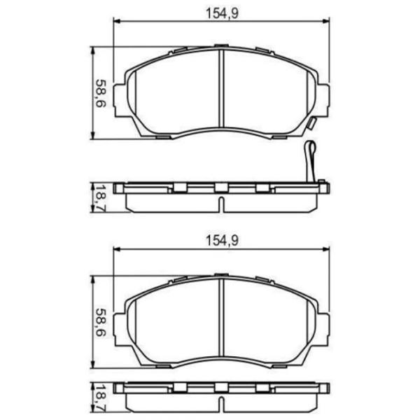 Тормозные колодки Icer 181811 передние/ дисковые photo 2 Тормозные колодки Icer 181811 передние/ дисковые photo 2