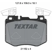 Тормозные колодки Textar 2115201 передние/ дисковые photo 2
