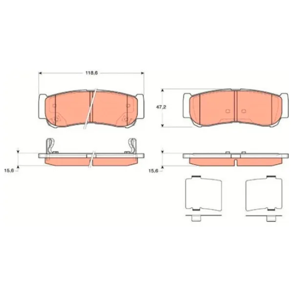 Тормозные колодки Icer 181829 задние/ дисковые photo 2 Тормозные колодки Icer 181829 задние/ дисковые photo 2