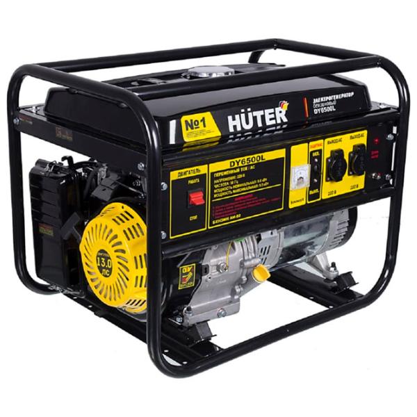 Generator de curent Huter DY6500L 220/ 230 V Benzină/ 5 kW photo 3