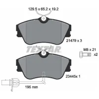 Тормозные колодки Textar 2147903 передние/ дисковые photo 2