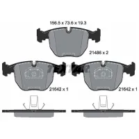 Тормозные колодки Textar 2148602 передние/ дисковые photo 2