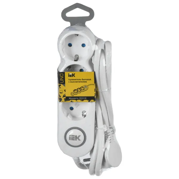 Prelungitor IEK IEK WYP53-16-03-D15-ZK 1.5 m White photo 5