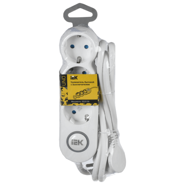 Prelungitor IEK IEK WYP53-16-03-D15-ZK 1.5 m White photo 5