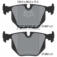 Тормозные колодки Textar 2148703 задние/ дисковые photo 2
