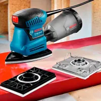 Șlefuitor Bosch GSS-160 Cu vibrații/ 180 W/ Blue photo 3