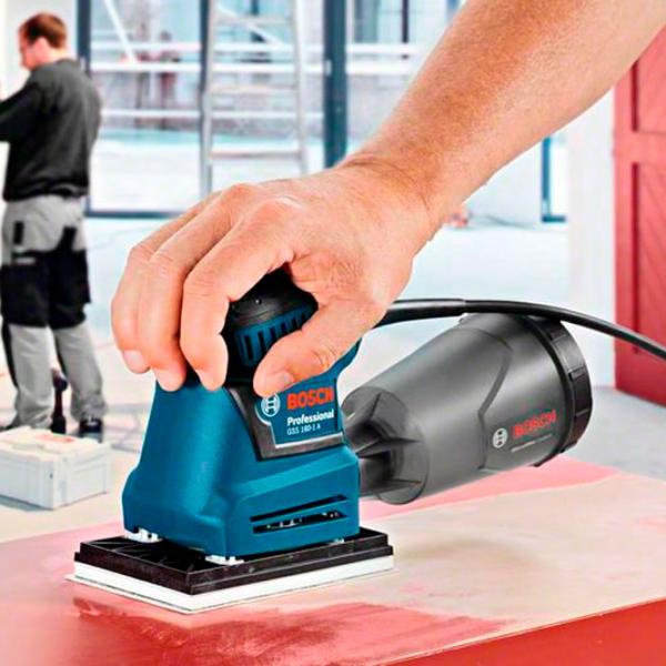 Шлифовальная машина Bosch GSS-160 Вибрационная/ 180 Вт/ Синий photo 4