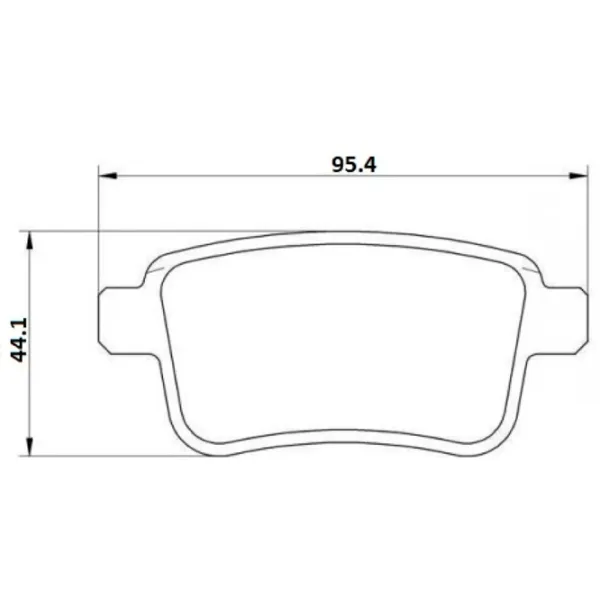 Тормозные колодки Icer 181855 задние/ дисковые photo 2