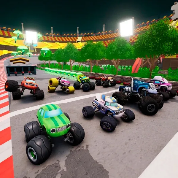 Blaze And The Monster Machines Axle City Racer Game for Xbox Series X photo 2