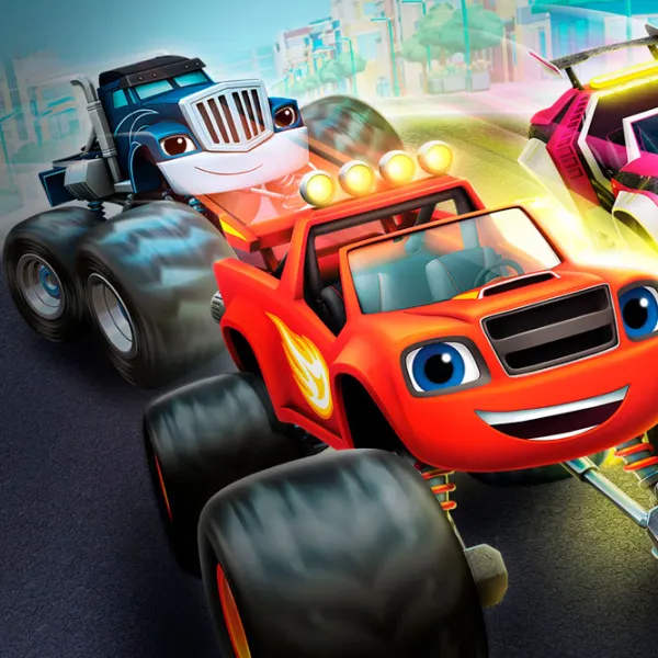 Blaze And The Monster Machines Axle City Racer Game for Xbox Series X photo 3