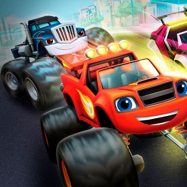 Blaze And The Monster Machines Axle City Racer Game for Xbox Series X photo 3