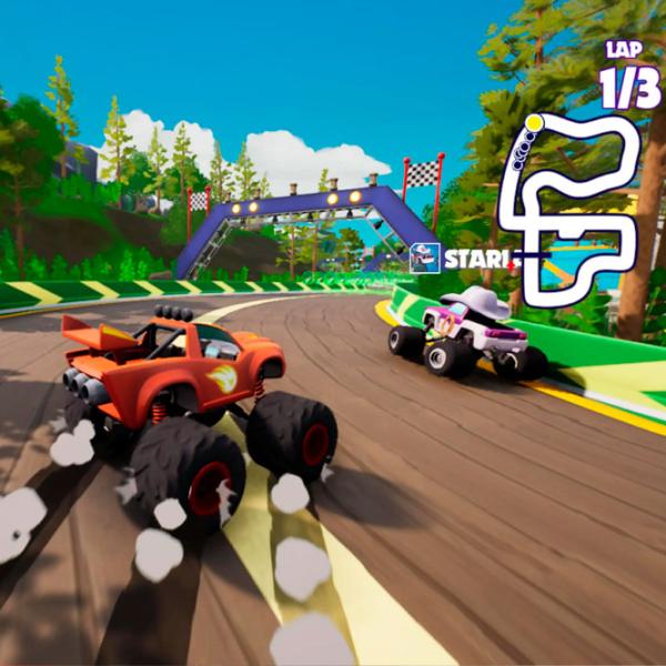 Blaze And The Monster Machines Axle City Racer Game for Xbox Series X photo 4