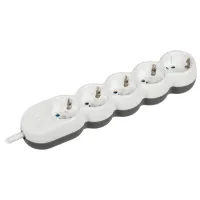 Prelungitor IEK WYP53-16-05-03-Z 3 m White photo 2