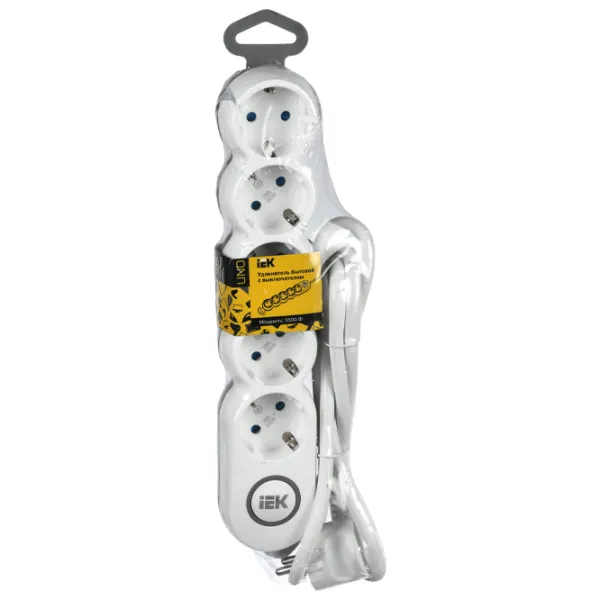 Prelungitor IEK WYP53-16-05-03-ZK 3 m White photo 2