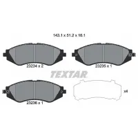 Plăcuțe de frână Textar 2323401 față/ disk photo 2