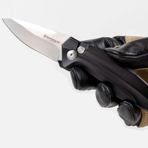 Нож Boker Magnum Final Flick Out Black 01SC062 для повседневного использования/ 440A photo 5