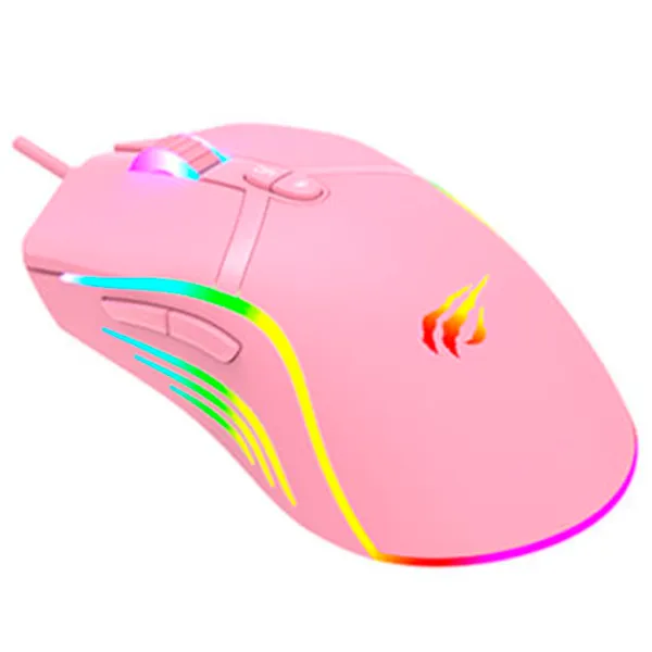 Mouse Havit MS1026 USB/ Pink photo 2