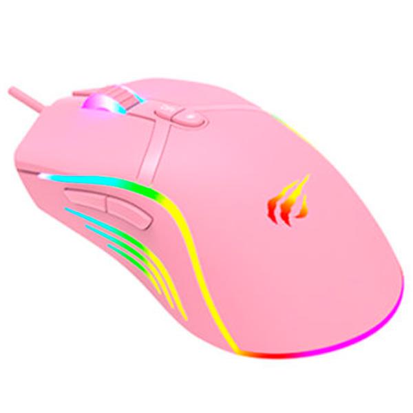 Mouse Havit MS1026 USB/ Pink photo 2