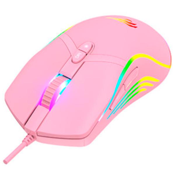 Mouse Havit MS1026 USB/ Pink photo 3
