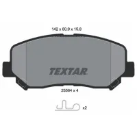 Plăcuțe de frână Textar 2556401 față/ disk photo 2