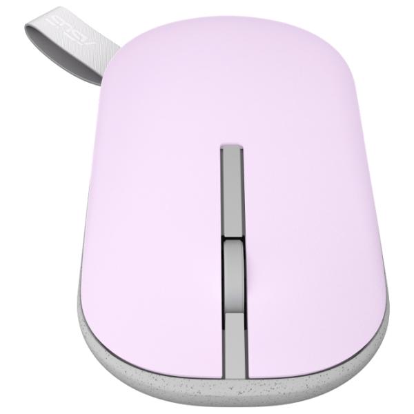 Mouse Asus Marshmallow MD100 Bluetooth, USB/ Purple photo 2