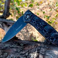 Cuțit Boker Magnum Dia De Los Muertos 01SC519 de buzunar/ 440A photo 6