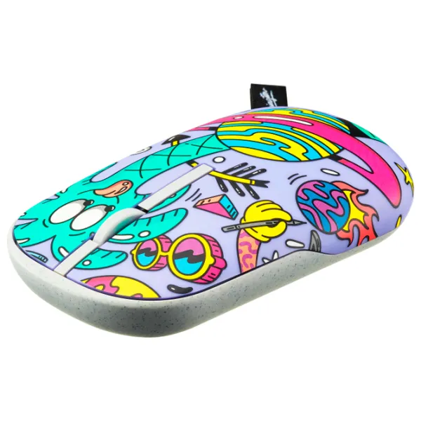 Mouse Asus Marshmallow MD100 Steven Harrington Edition Bluetooth, USB/ Multicolor photo 3