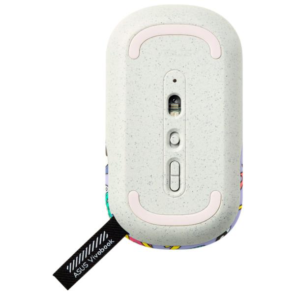 Mouse Asus Marshmallow MD100 Steven Harrington Edition Bluetooth, USB/ Multicolor photo 5