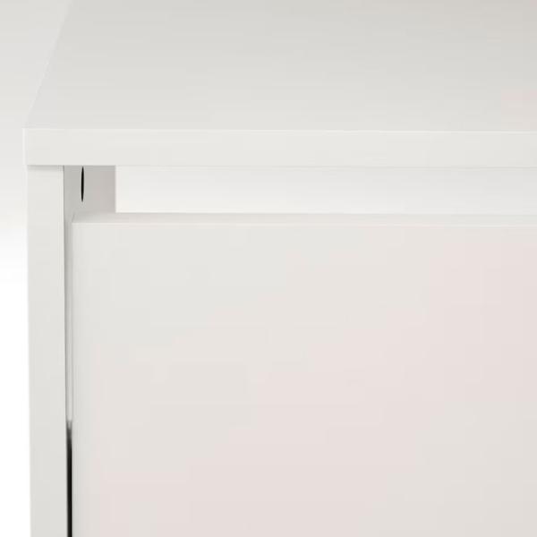Обувной шкаф Ikea Bissa 2 93см x 49см x 28см/ ЛДСП/ White photo 2