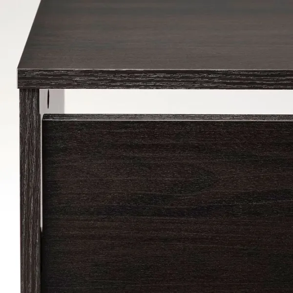 Обувной шкаф Ikea Bissa 2 93см x 49см x 28см/ ЛДСП/ Black photo 2 Обувной шкаф Ikea Bissa 2 93см x 49см x 28см/ ЛДСП/ Black photo 2