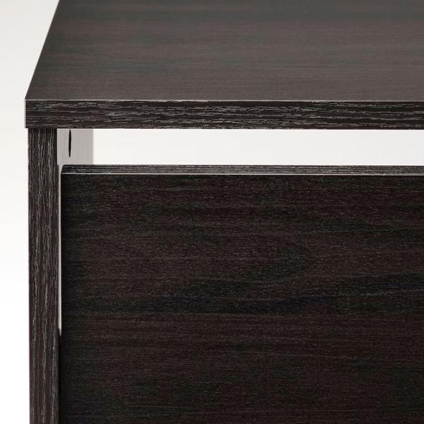 Обувной шкаф Ikea Bissa 2 93см x 49см x 28см/ ЛДСП/ Black photo 2 Обувной шкаф Ikea Bissa 2 93см x 49см x 28см/ ЛДСП/ Black photo 2