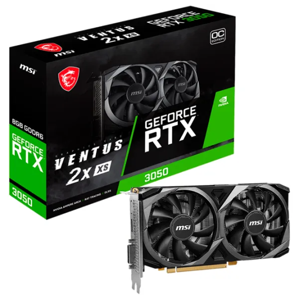 Placă video MSI GeForce RTX 3050 VENTUS 2X XS OC PCI Express x8 4.0 / 8 GB photo 5