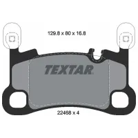 Тормозные колодки Textar 2246801 задние/ дисковые photo 2