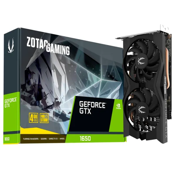 Видеокарта Zotac GeForce GTX 1650 D6  PCI Express x16 3.0 / 4 ГБ photo 6 Видеокарта Zotac GeForce GTX 1650 D6  PCI Express x16 3.0 / 4 ГБ photo 6