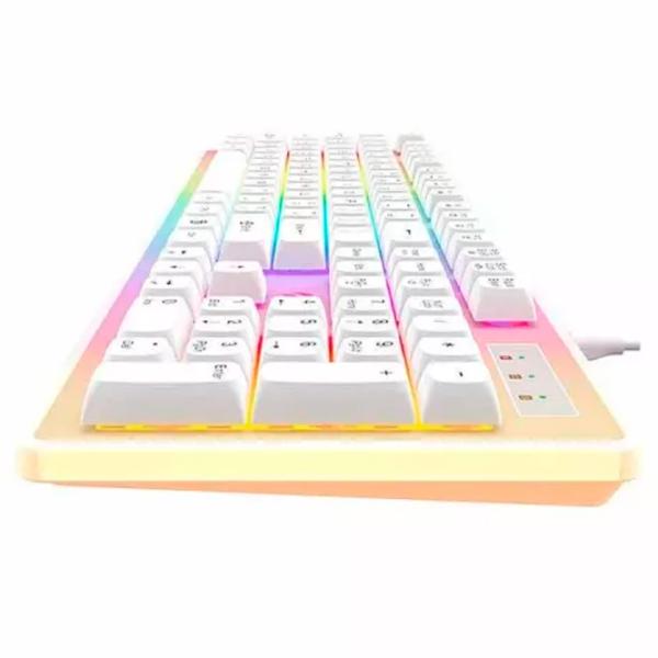 Tastatură Havit KB876L Cu fir/ White photo 3