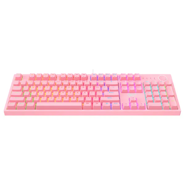 Клавиатура Havit KB871L Проводная/ Розовый photo 2